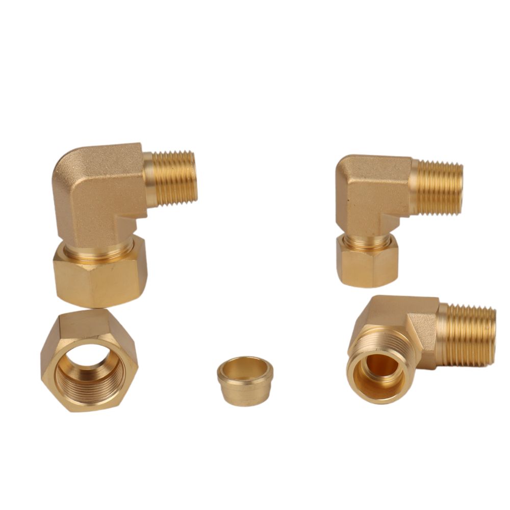 Brass Compression Tube Fittings Male Elbow FactoryTopa