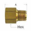 Brass Restriction Pipe Adapter