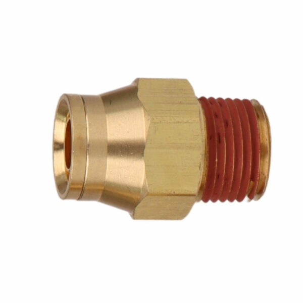 DOT Air Line Fitting Brass Pushin Male Connector