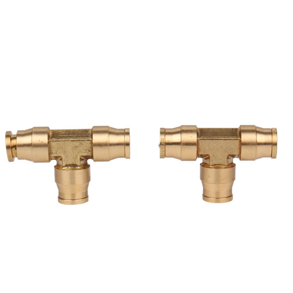 DOT Air Line Fittings Brass Push In Union Tee