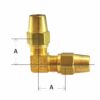 DOT Elbow Air Fitting-Copper Tubing Elbow