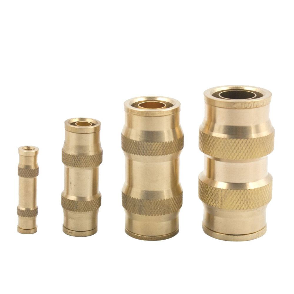 Brass DOT Push in Air Fittings Brass Union