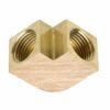 Inverted Flare Brass Fittings - Female Elbow