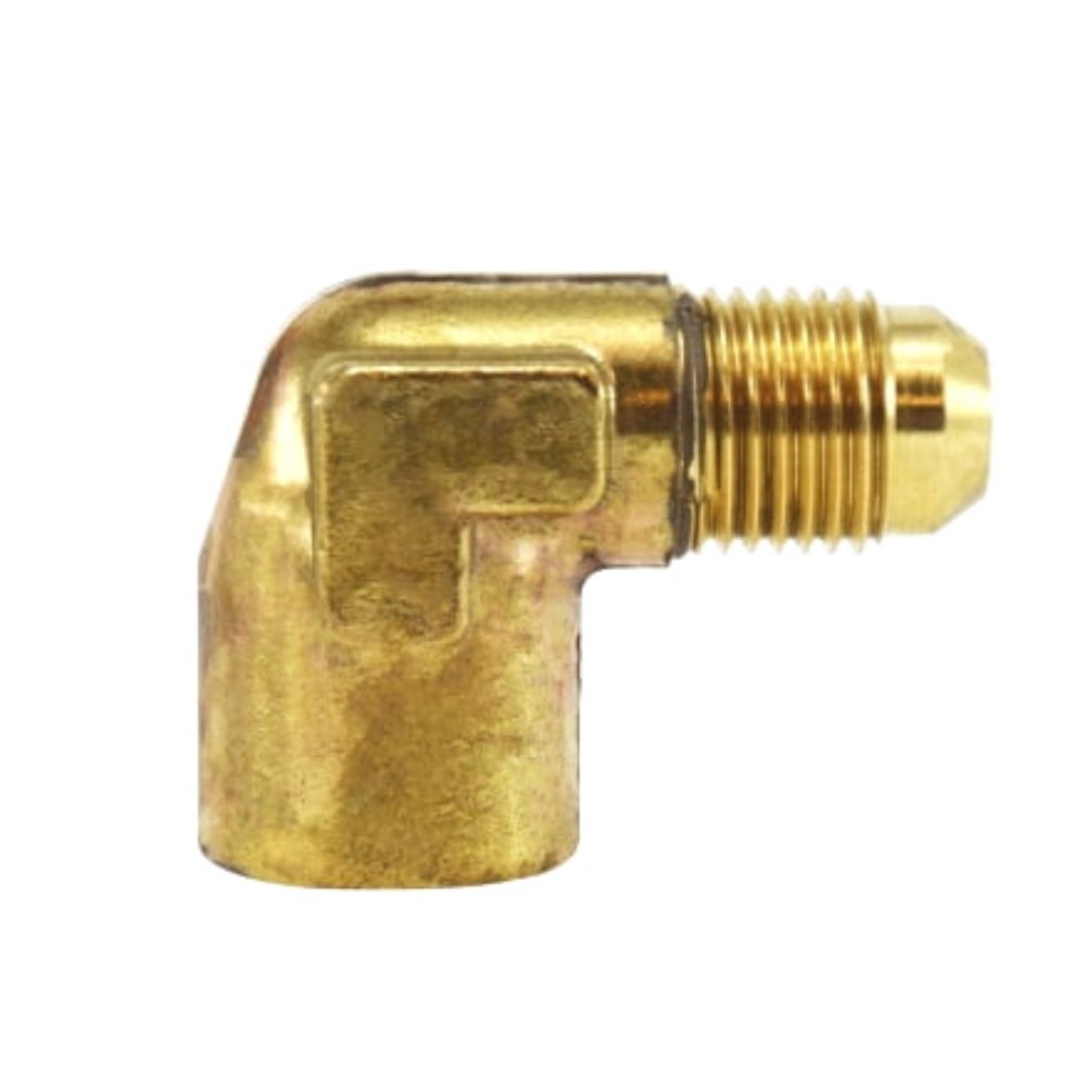 JIC brass flare fitting female forged elbow