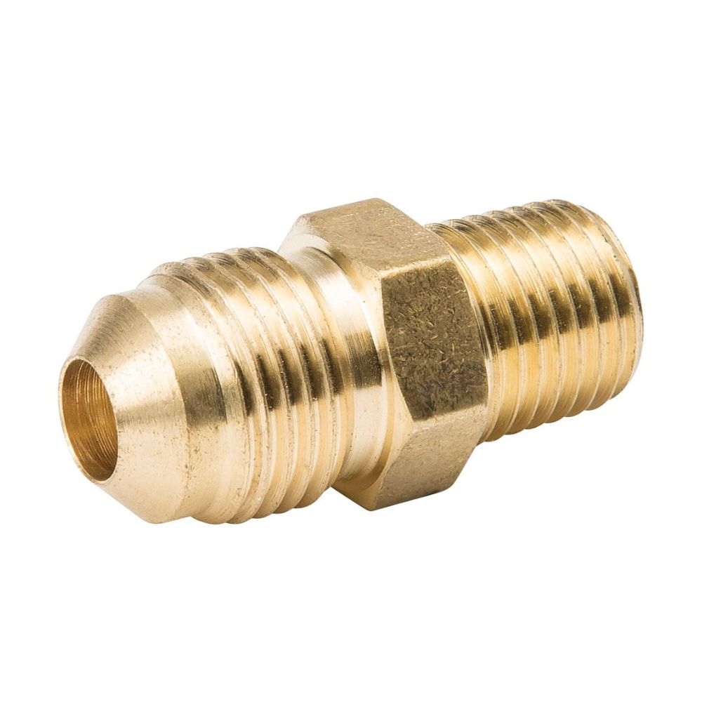 JIC flare brass fitting straight adapter