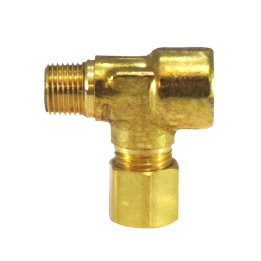brass compression Tees adapter tee