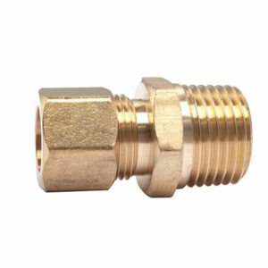 brass compression adapter male adapter