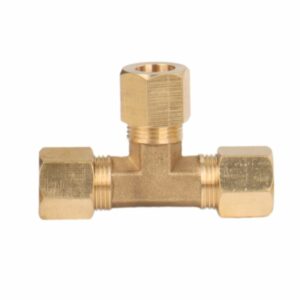 brass compression couplings tee