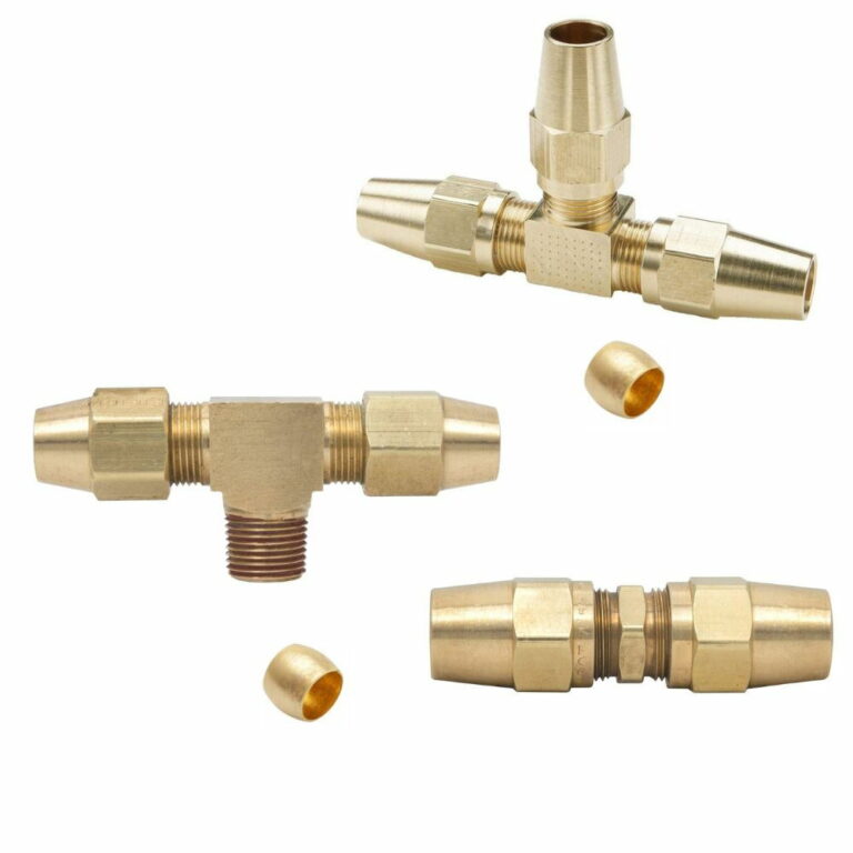 The processing steps of brass fittings