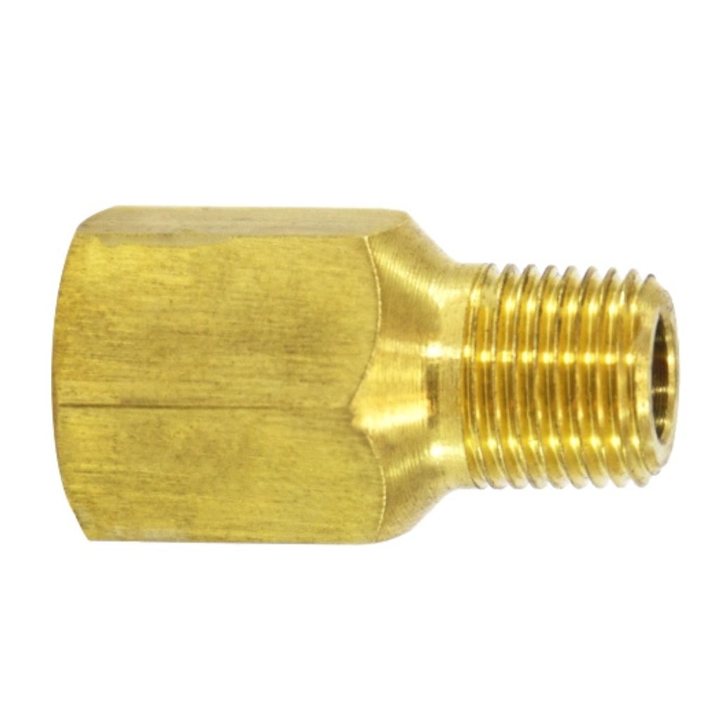 brass inverted flare fitting carburetor to fuel line adapter to Ford