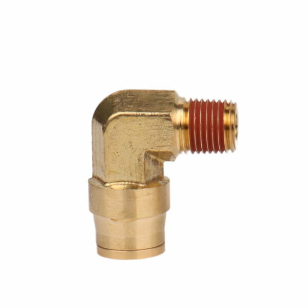 DOT Air Brake Hose Fitting Brass Pushin Male Elbow