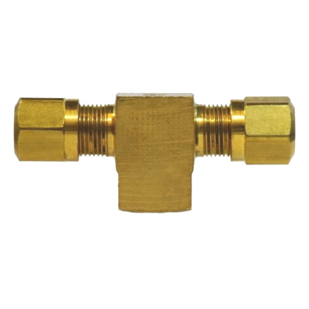 female branch tee air DOT compression fitting