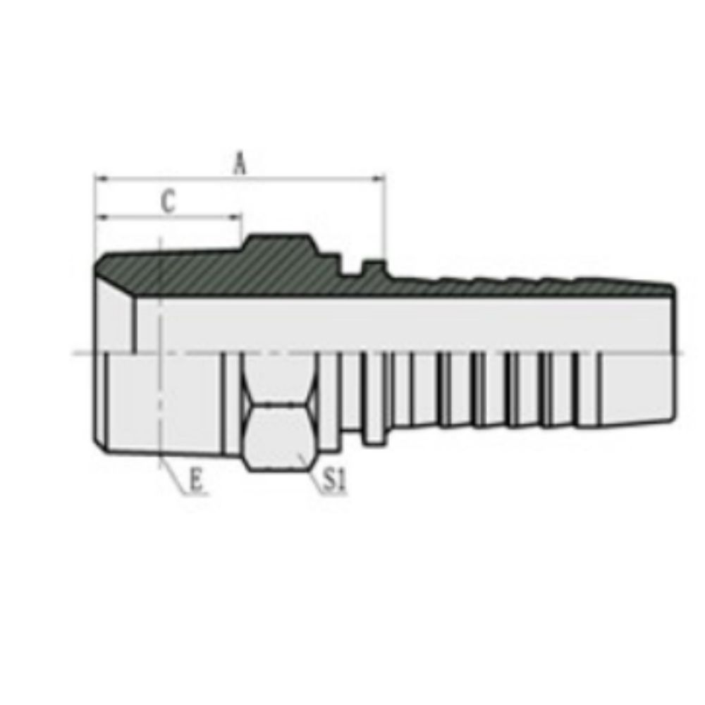 15611 Male Hydraulic NPT Fitting China FactoryTopa