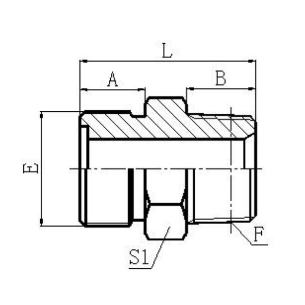 1EN NPT to Metric Adapters China SupplierTopa