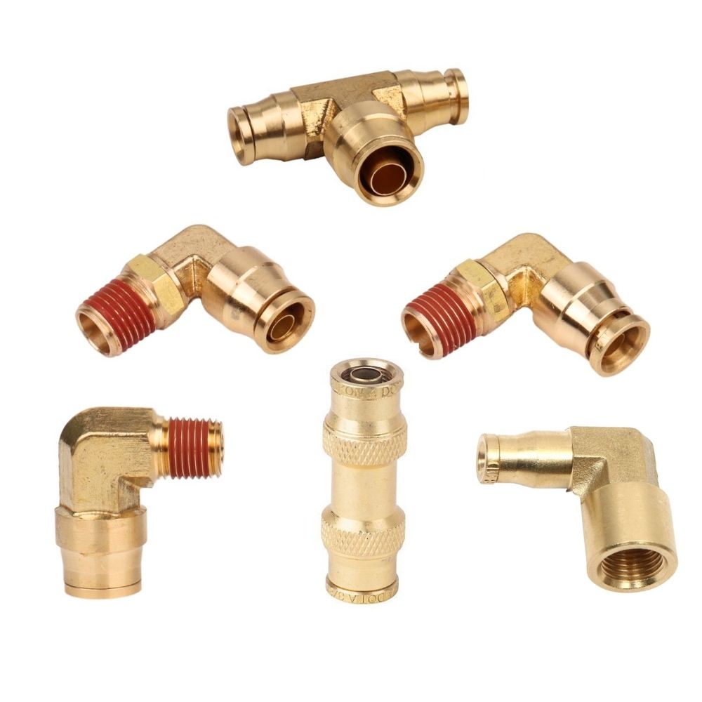 DOT push to connect air fittings Topa
