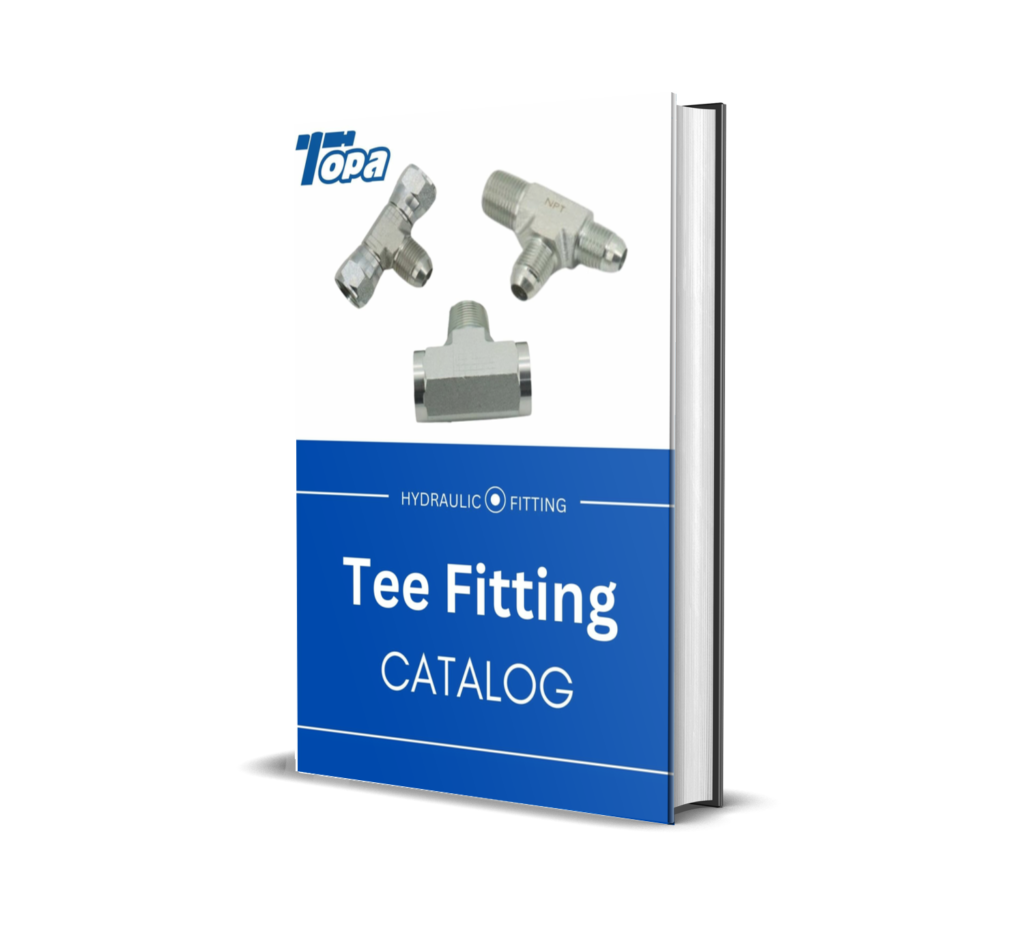 hydraulic tee fitting catalog Topa