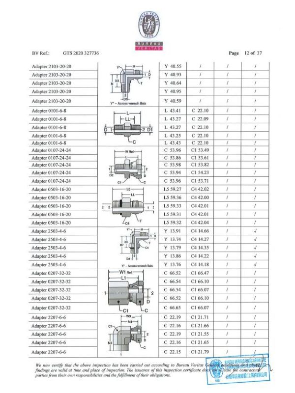 BV certification