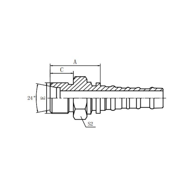 10513 interlock metric fitting Topa