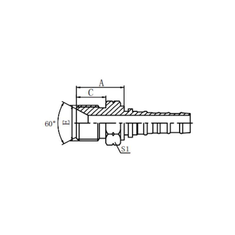 12613 interlock BSP firttingTopa