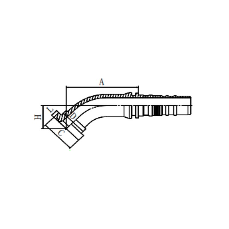 87643 interlock flange Topa