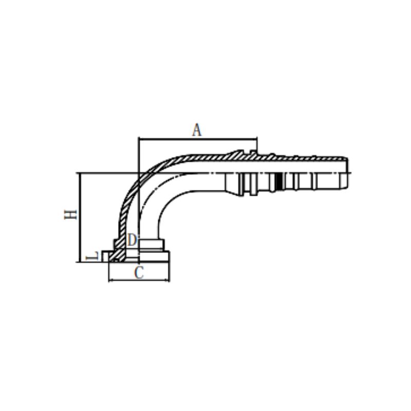 87693 interlock flange fittingTopa