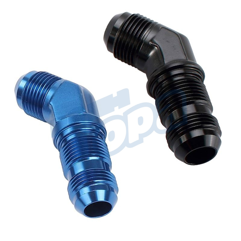 45° Elbow Bulkhead An Fittings China Factory Topa