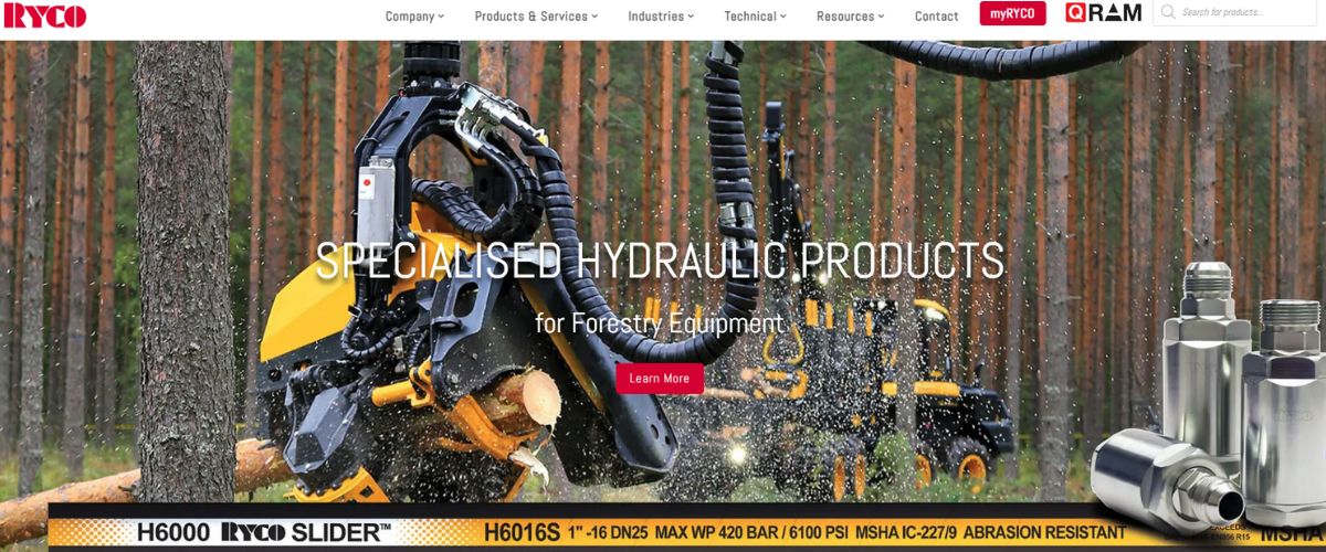 RYCO hydraulic fittings supplier