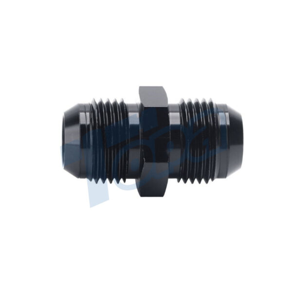 Aeroquip FBM4412 AN-6 JIC Black Straight Female Fuel Hose Fitting Union – Aluminum