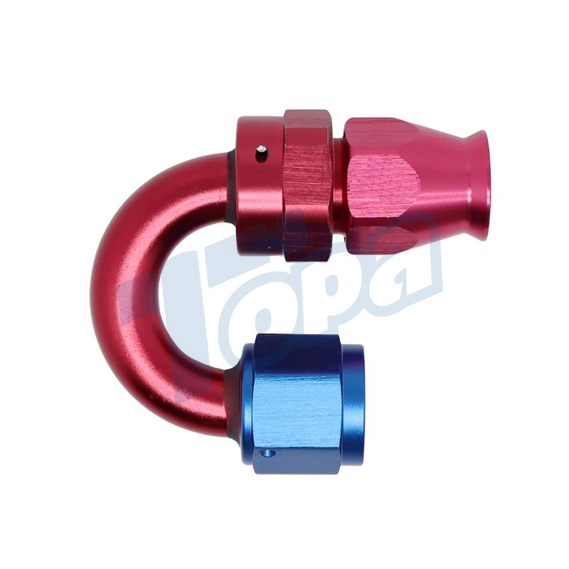 180° Elbow Swivel Fuel Line An Fittings China Factory Topa