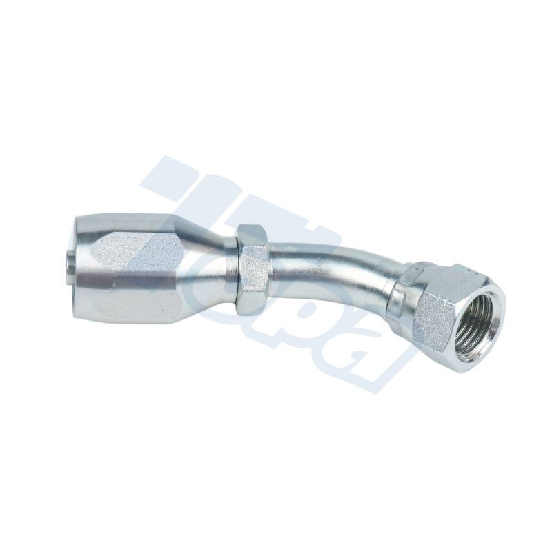 Topa 45° SAE Reusable Hydraulic Fitting