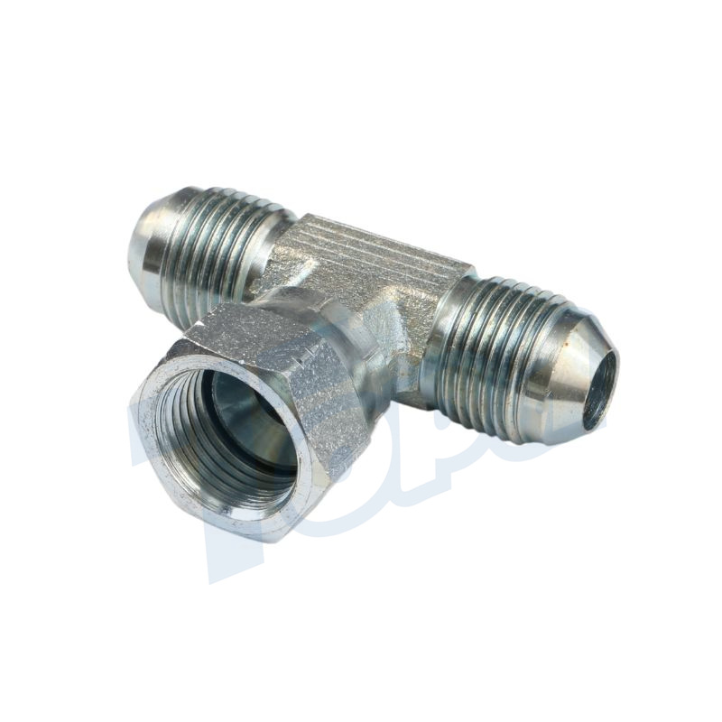 6600 JIC Hydraulic Hose Tee Fittings Factory Topa