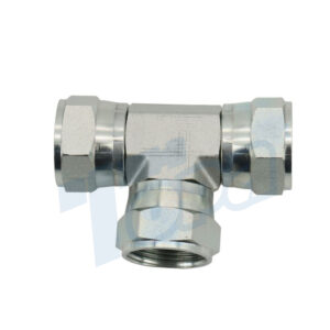 6606 Female JIC hydraulic t fittings