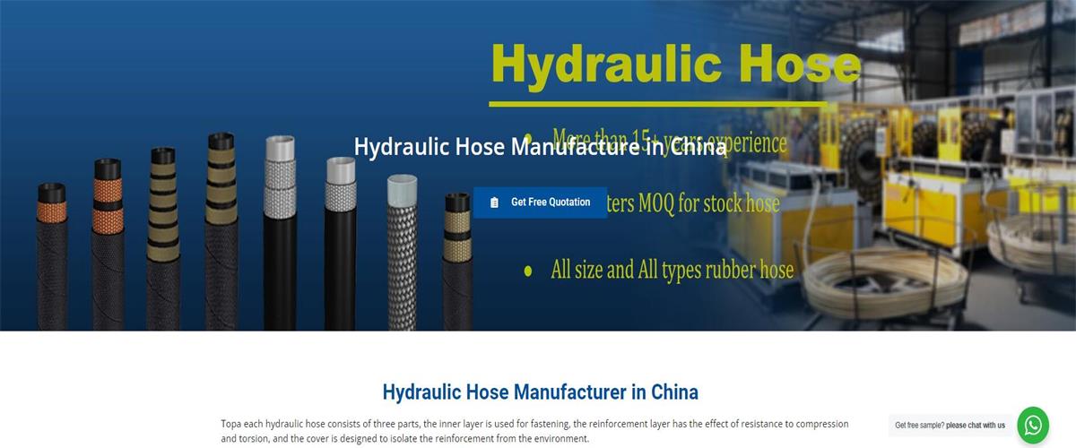 banner Topa hydraulic hose manufacturers in China