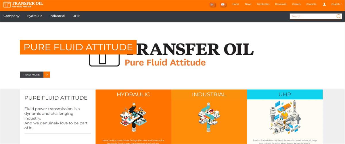 transfer oil Hydraulic hose fitting Supplier transfer oil Hydraulic hose fitting Supplier