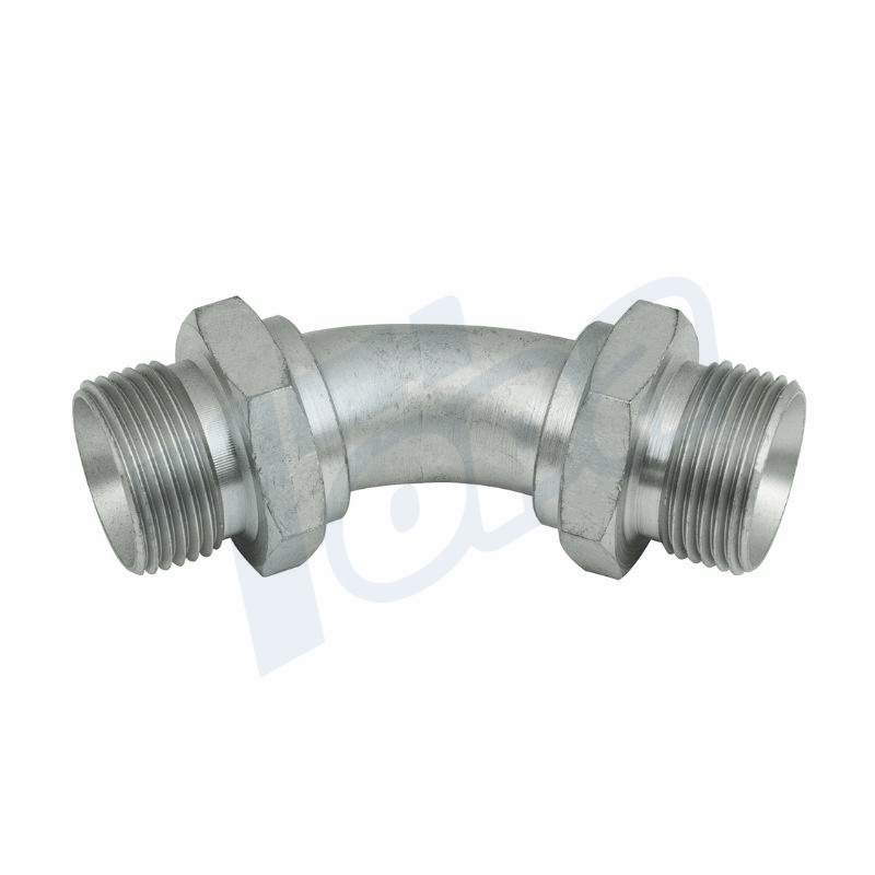 45° BSP male to male Swept adapters Topa