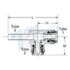 DOT Plug-in Run Tee PTC Fitting Topa