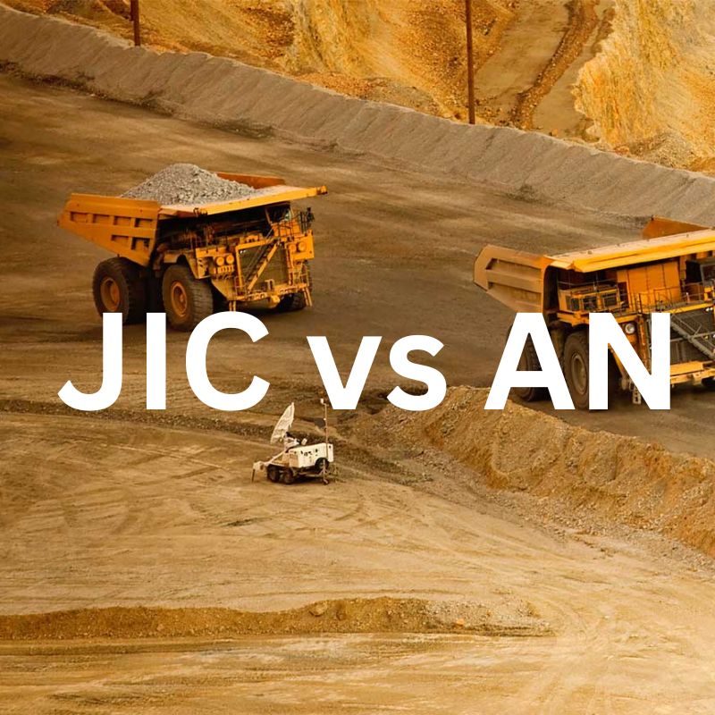 JIC vs AN What's the difference