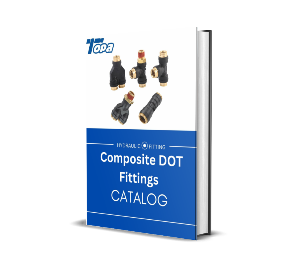 Push lock composite DOT Fittings catalog Topa