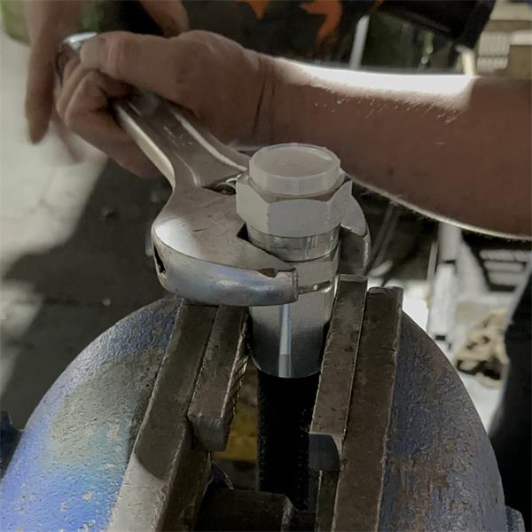Install Field attachable Hydraulic hose fittings Topa
