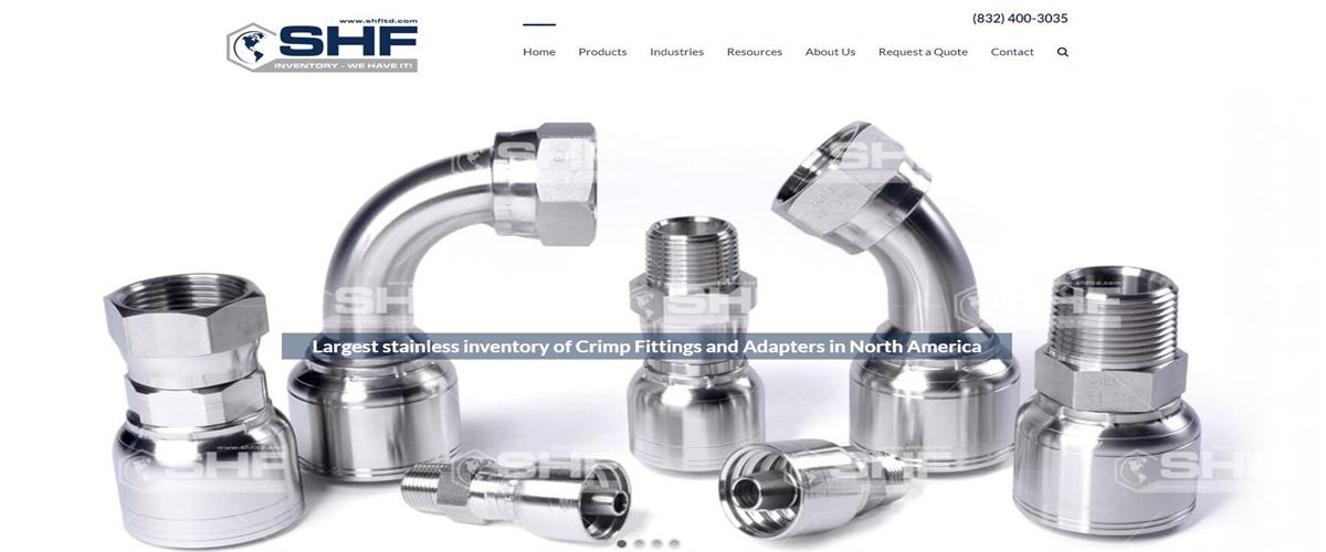 SHF field attachable hydraulic hose fittings supplier