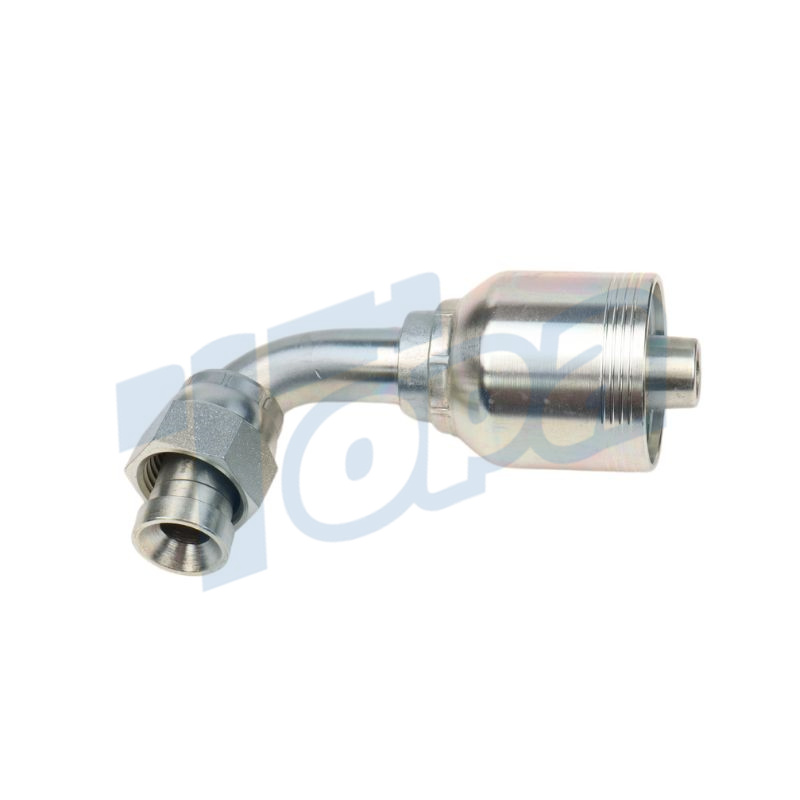 Raccord Hydraulique Parker 1J971-24-24 - Style Crimp, 1-1/2 NNB - Acier Inoxydable - Neuf (sans Boîte)