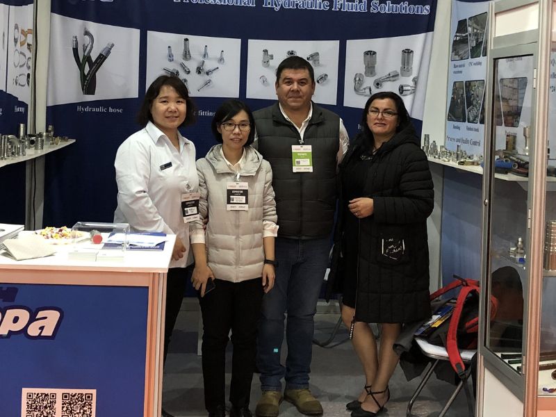 China Topa Hydraulic hose Fittings Exhibition