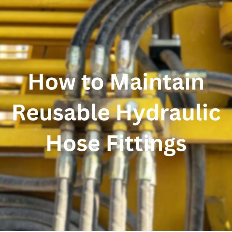 How to Maintain Reusable Hydraulic Hose Fittings