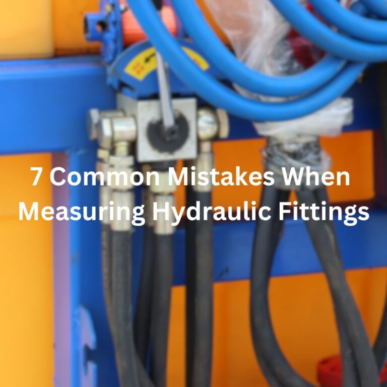 7 Common Mistakes When Measuring Hydraulic Fittings