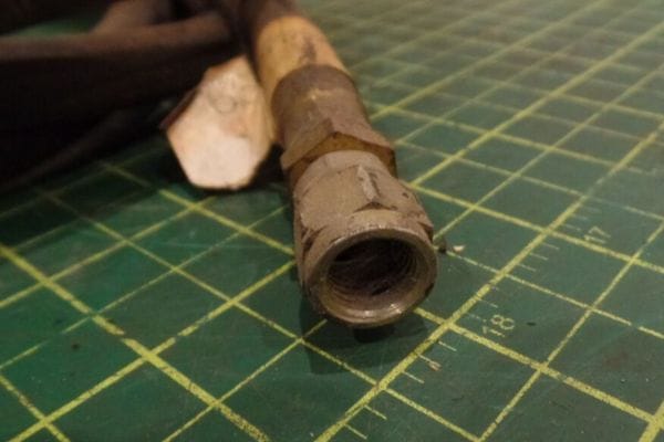 Hydraulic Hose Assembly fail