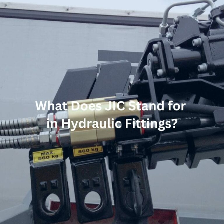 Hydraulic Fittings Types JIC A Comprehensive Guide