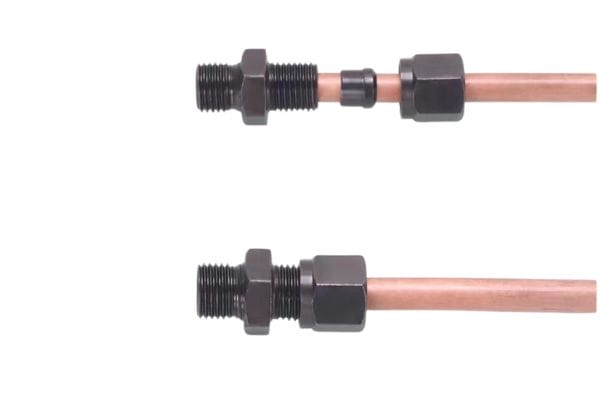 Install Single ferrule Tube Fittings