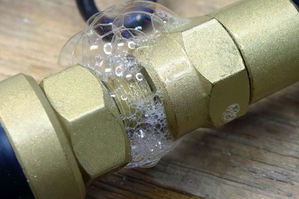 Hydraulic Hose leak Testing