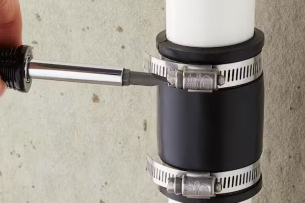install Hose Clamps