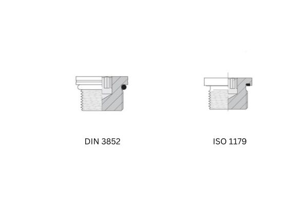 DIN 3852 vs ISO 1179 Threads
